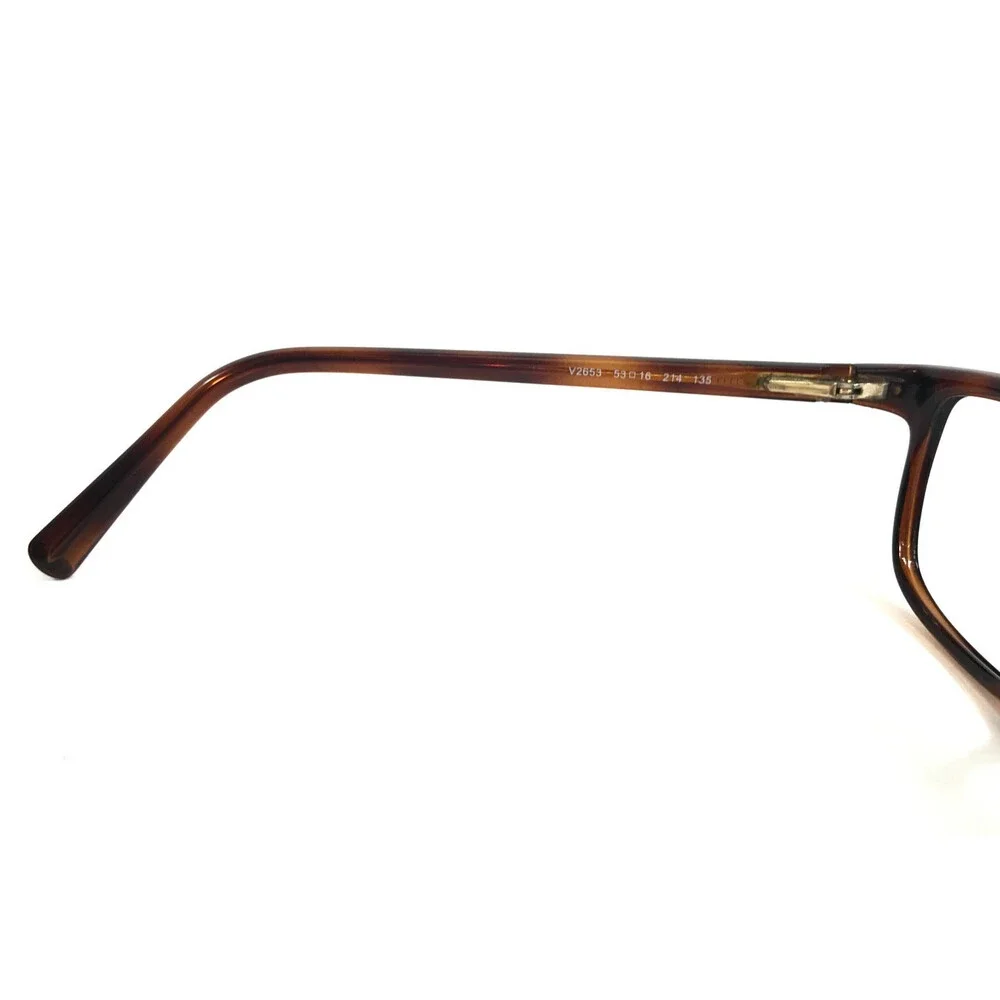 Valentino Eyeglasses Frames V2653 214 Tortoise Brown Cat Eye Full Rim 53-16-135